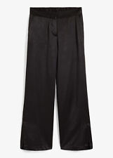 Satin palazzohose schwarz gebraucht kaufen  Deutschland