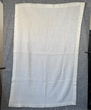 Cobertor térmico vintage Carters bebê waffle tecido cetim acabamento borda branco 40x60 EUA comprar usado  Enviando para Brazil
