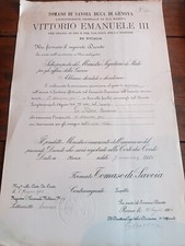 Decreto vittorio emanuele usato  Campagnano di Roma