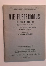Pipistrello die fledermaus usato  Genova