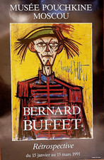 Bernard buffet clown d'occasion  Vézelay