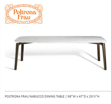 Poltrona frau nabucco for sale  Boston