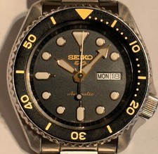 Seiko sports black for sale  UK