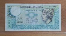 Italy 500 lire usato  Ravenna