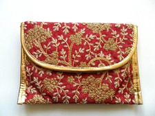 Indian handbag golden for sale  LONDON