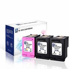 Cartucho de tinta BJ 2 preto e 1 cor #61 XL para HP Deskjet 2514 2540 2646 2547 2548 comprar usado  Enviando para Brazil