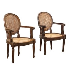 Poltrone antiche neoclassiche usato  Cambiago