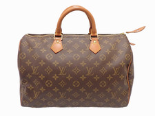 Usado, Bolsa Louis Vuitton monograma Speedy 35 M41524 marrom usada SP1923 comprar usado  Enviando para Brazil