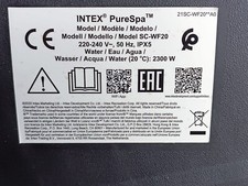 Intex purespa wf20 gebraucht kaufen  Karlshagen