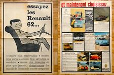 Renault 1962 affiche d'occasion  Paris VIII