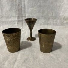 glasses shot brass for sale  Springfield