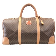 Bolsa Celine Macadam Boston grande lona marrom bege autêntica 1014 comprar usado  Enviando para Brazil