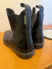 Tuffa black leather for sale  GODSTONE