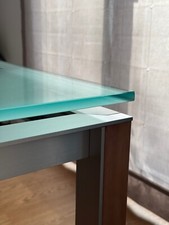 Esstisch glasplatte metallrahm gebraucht kaufen  München