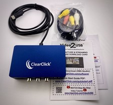 Clearclick video2usb video for sale  Houston