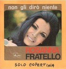 Solo copertina rosanna usato  Bari