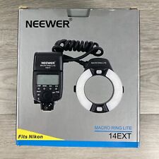 Neewer Macro Ring Lite Flash 14EXT Compatível com Nikon com Acessórios VEJA FOTOS comprar usado  Enviando para Brazil