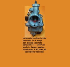 Carburatore mikuni ovale usato  Siracusa