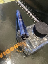 Pelikan m200 blue for sale  PINNER