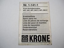 Krone afl 242 gebraucht kaufen  Merseburg