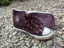 Burgandy converse size for sale  RINGWOOD