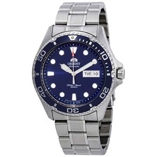Relógio masculino Orient Ray II automático mostrador azul FAA02005D9 comprar usado Relógio masculino Orient Ray II automático mostrador azul FAA02005D9 comprar usado  Enviando para Brazil
