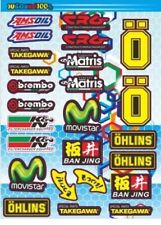 Autocollant sponsors moto d'occasion  Bernay