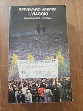 Bernward vesper viaggio usato  Firenze