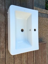 Bathroom washbasin white for sale  HALIFAX