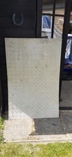 Aluminium treadplate sheet for sale  EPSOM