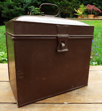 Brown toleware metal for sale  EXETER