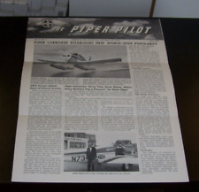 Piper pilot newspaper for sale  WELLING