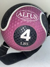 Usado, Bola medicinal Altus 4 libras com alças ajustáveis. comprar usado  Enviando para Brazil