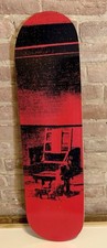 Cadeira elétrica Andy Warhol deck de skate vermelho - The Skateroom comprar usado  Enviando para Brazil