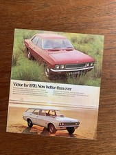 Vintage 1970 vauxhall for sale  WOODFORD GREEN
