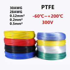 Cabo elétrico isolado fio de cobre banhado a prata núcleo único PTFE 28-0,5 mm² comprar usado  Enviando para Brazil