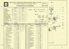 Datenblatt Einstellen Ersatzteile Solex 40 DDHT Vergaser - VW K70 - 75+90 PS comprar usado  Enviando para Brazil