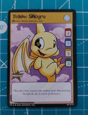 Neopets jogo de cartas colecionáveis amarelo Shoyru MP 5/15 McDonald's 2004 cartão promocional quase perfeito-LP comprar usado  Enviando para Brazil