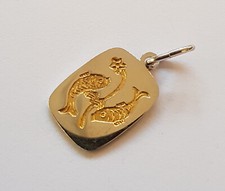 Ciondolo medaglietta argento usato  Asti