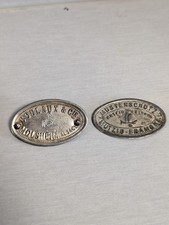 Lot plaques acier d'occasion  Paris XV
