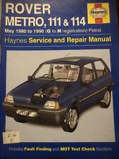 Haynes manual rover for sale  CHELTENHAM