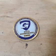 Moneda Desafío Equipo Seguridad Pública Galls Incorporated 1ª Edición Coleccionable segunda mano  Embacar hacia Mexico