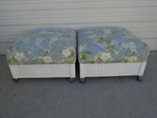 Pair wicker ottoman for sale  Sarasota