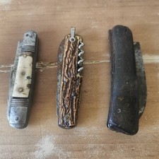 Lot anciens couteaux d'occasion  Boussac
