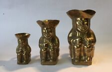 Set vintage brass for sale  CHEPSTOW