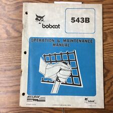 Bobcat 543b operation d'occasion  Expédié en Belgium