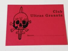 Tessera ultras granata usato  Foligno