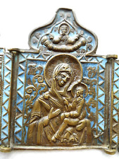 Antique bronze enamel for sale  PLYMOUTH