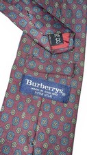 Cravatta burberry 100 usato  Vitulazio