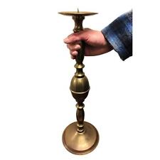 Norwegian brass candlestick for sale  THETFORD